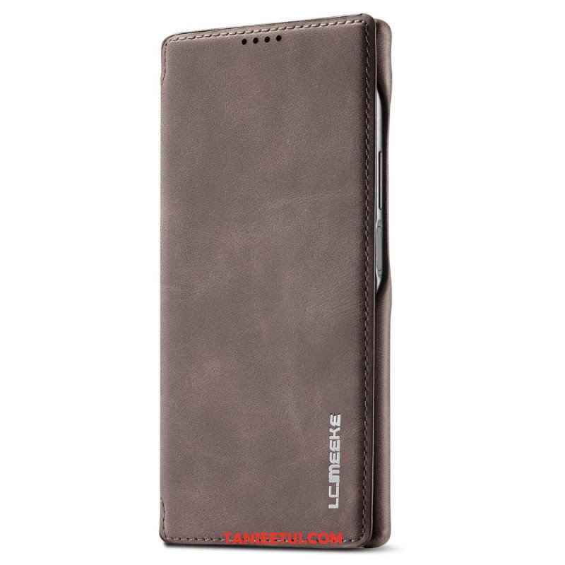 Etui Na Telefon do Samsung Galaxy S23 Ultra 5G Etui Folio Efekt Skóry Lc.imeeke Efekt Skóry