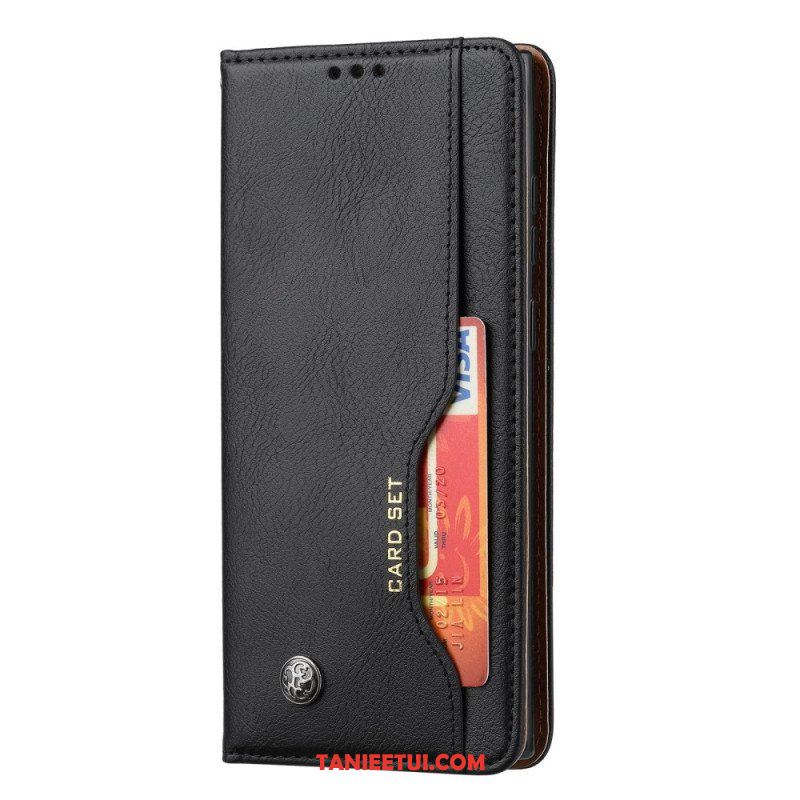 Etui Na Telefon do Samsung Galaxy S23 Ultra 5G Etui Folio Etui Na Karty Ze Sztucznej Skóry