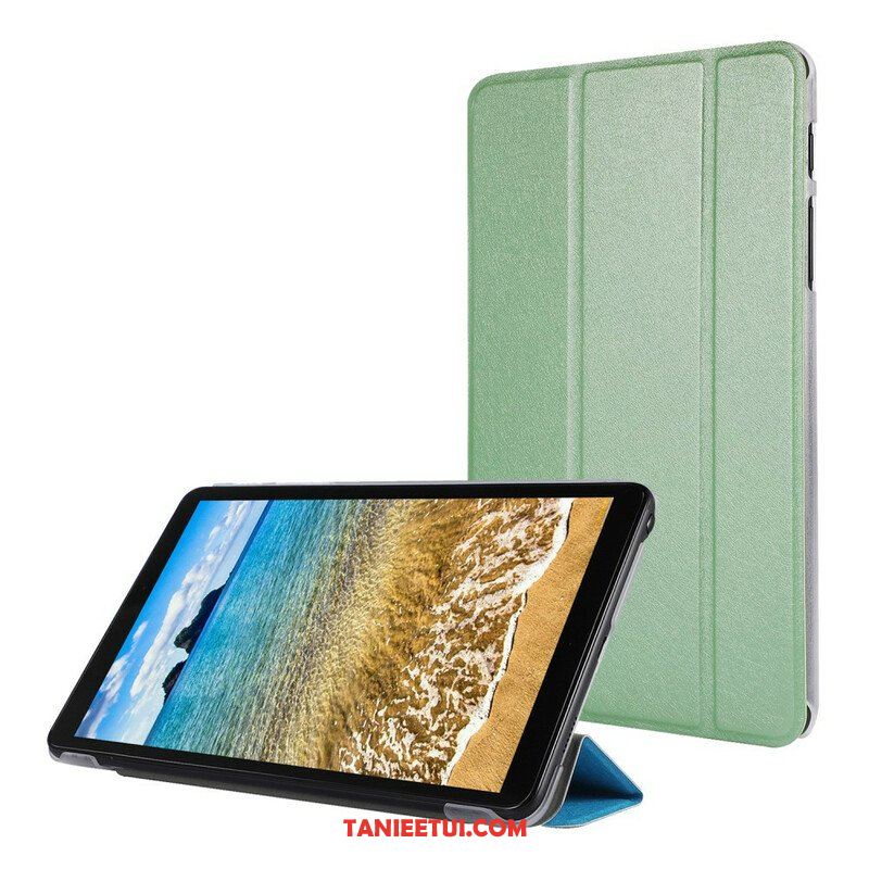 Etui Na Telefon do Samsung Galaxy Tab A7 Lite Jedwabna Tekstura Sztucznej Skóry