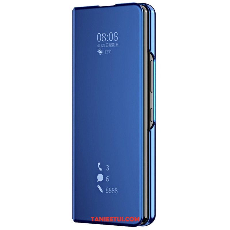 Etui Na Telefon do Samsung Galaxy Z Fold 4 Etui Folio Lustro I Przejrzystość