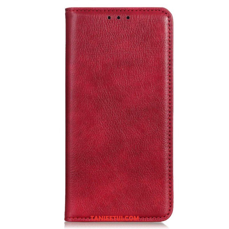 Etui Na Telefon do Sony Xperia Pro-I Etui Folio Dwoina Skóry Liczi