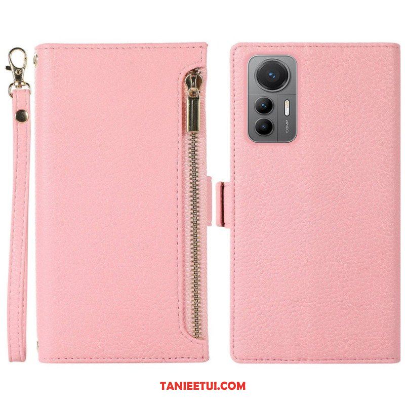 Etui Na Telefon do Xiaomi 12 Lite Etui Folio Przednia Kieszeń I Smycz