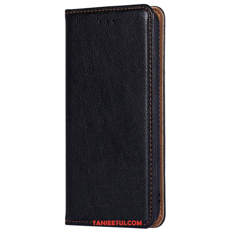 Etui Na Telefon do Xiaomi 12 Pro Etui Folio Przeszycia Ze Sztucznej Skóry