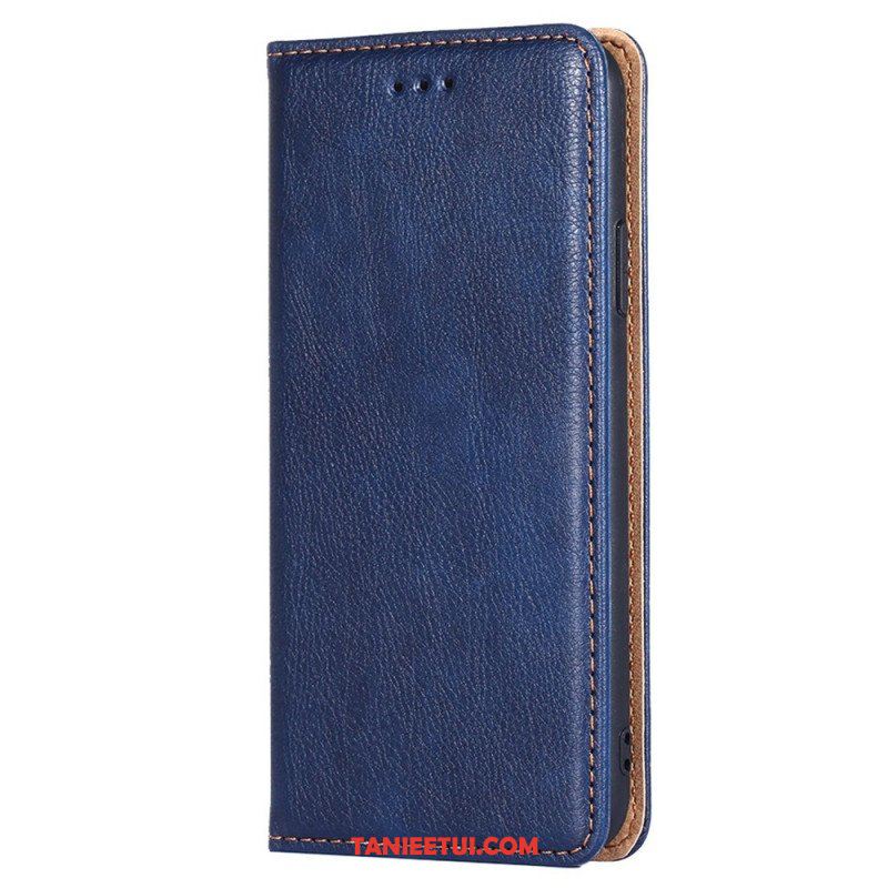 Etui Na Telefon do Xiaomi 12 Pro Etui Folio Przeszycia Ze Sztucznej Skóry