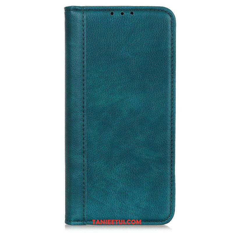 Etui Na Telefon do Xiaomi 13 Lite Etui Folio Kolorowa Wersja Skóry Dwoinowej