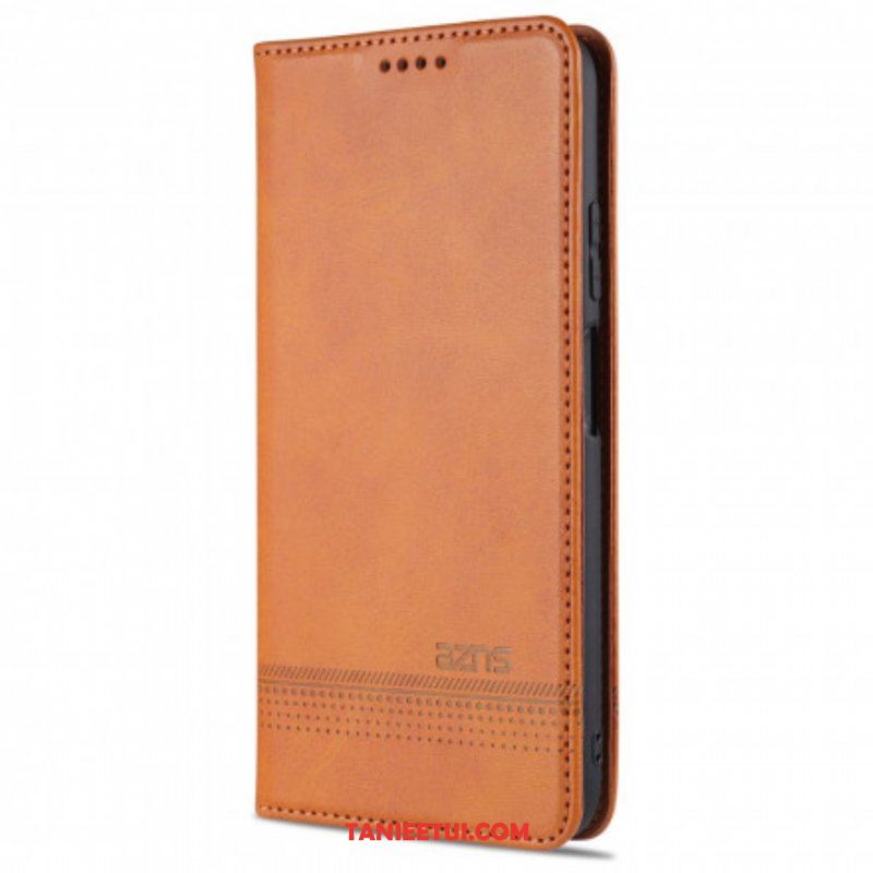 Etui Na Telefon do Xiaomi Redmi Note 10 / 10S Etui Folio Stylizacja Skóry Azns