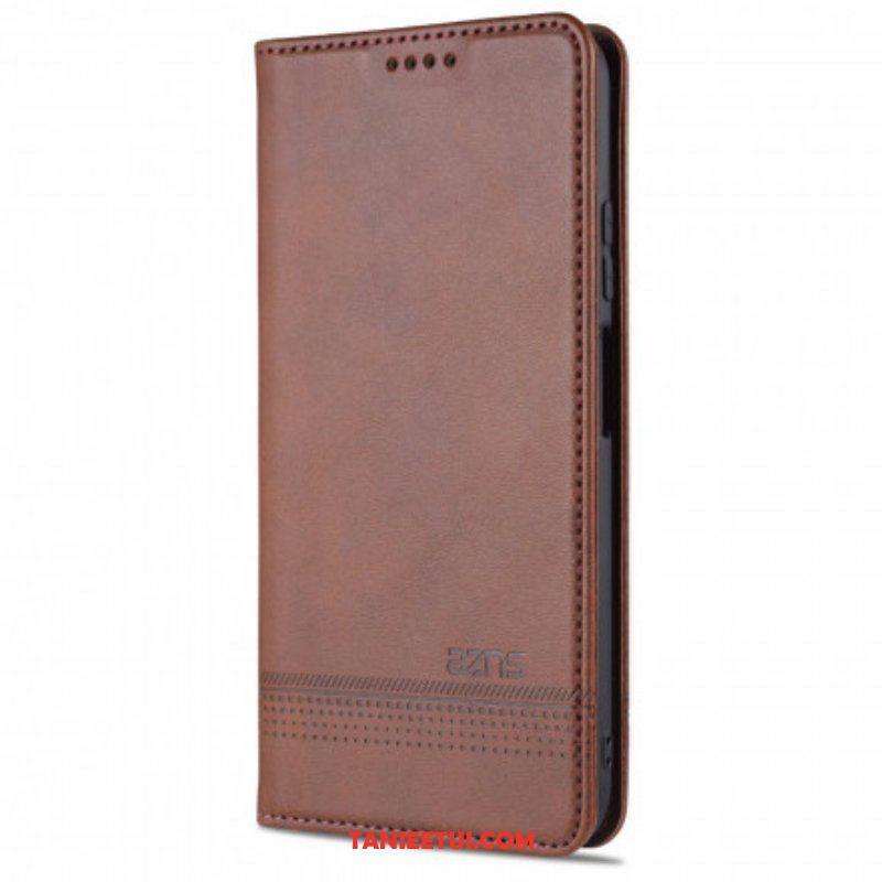 Etui Na Telefon do Xiaomi Redmi Note 10 / 10S Etui Folio Stylizacja Skóry Azns