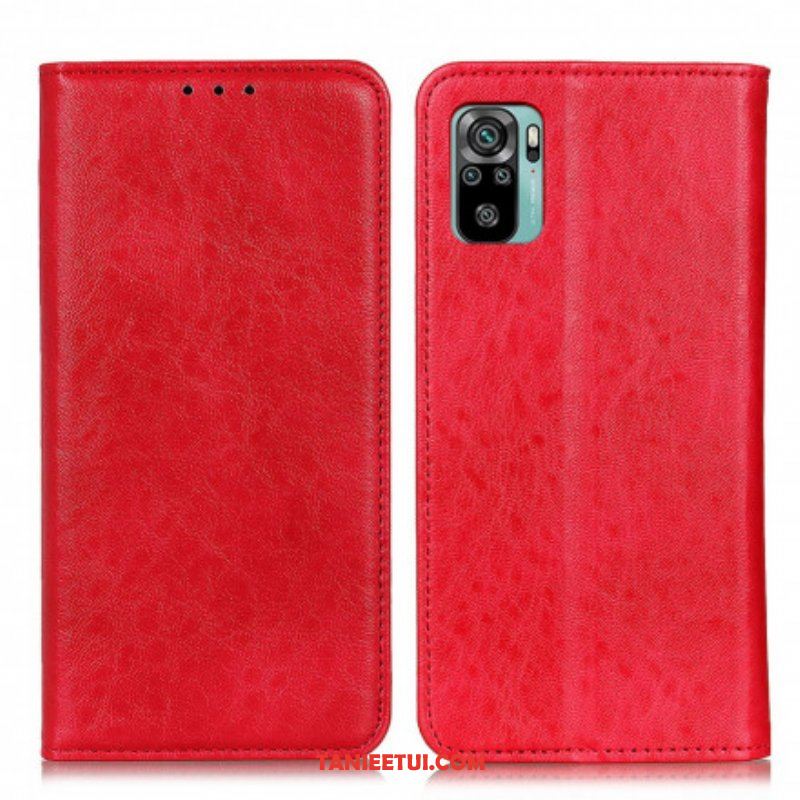 Etui Na Telefon do Xiaomi Redmi Note 10 / 10S Etui Folio Teksturowany Efekt Skóry