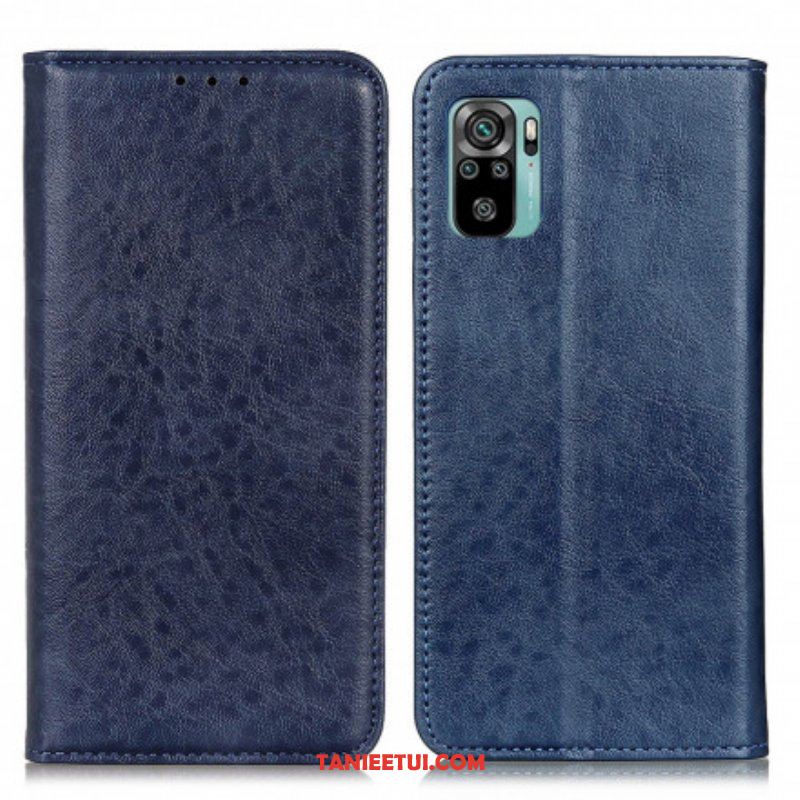 Etui Na Telefon do Xiaomi Redmi Note 10 / 10S Etui Folio Teksturowany Efekt Skóry