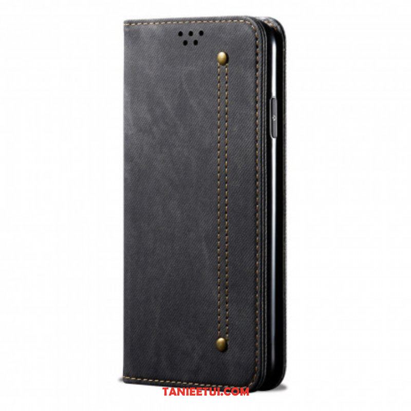 Etui Na Telefon do Xiaomi Redmi Note 10 / 10S Etui Folio Tkanina Dżinsowa