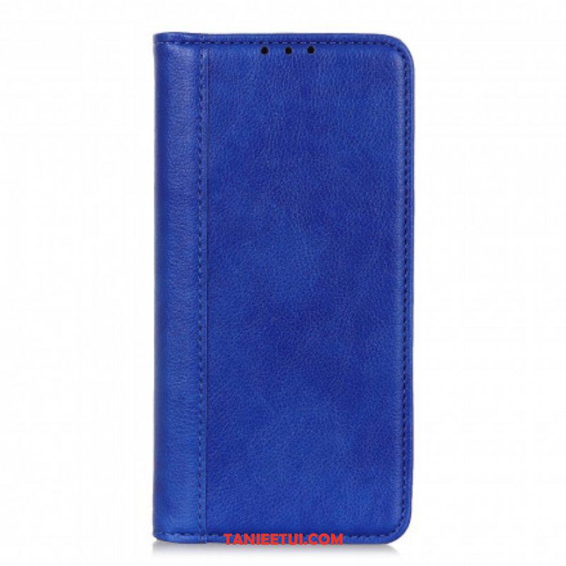 Etui Na Telefon do Xiaomi Redmi Note 10 / 10S Etui Folio Wersja Ze Skóry Split Litchi