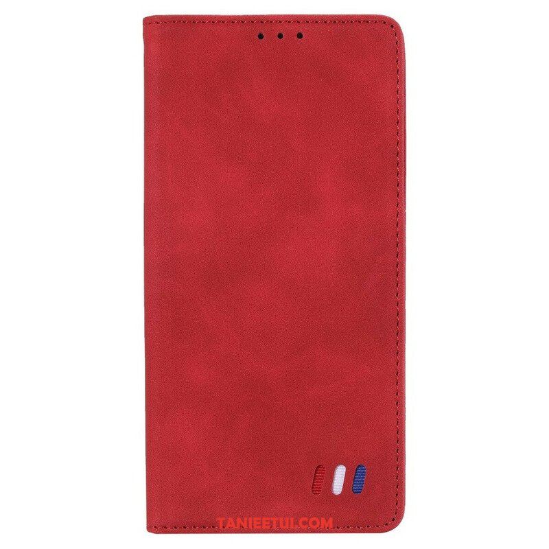 Etui Na Telefon do Xiaomi Redmi Note 10 5G Etui Folio Trójkolorowy Skórzany Styl