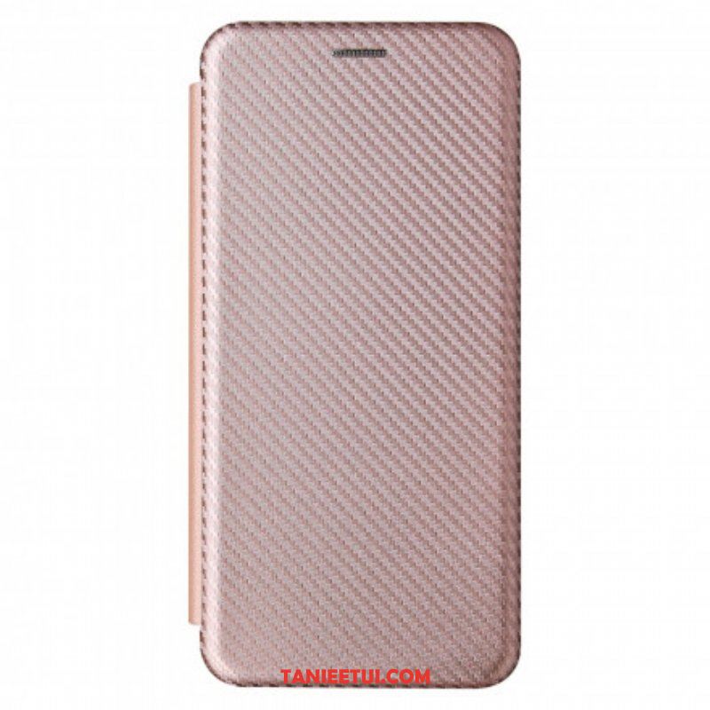 Etui Na Telefon do Xiaomi Redmi Note 10 Pro Etui Folio Włókno Węglowe Z Pierścieniem Podtrzymującym