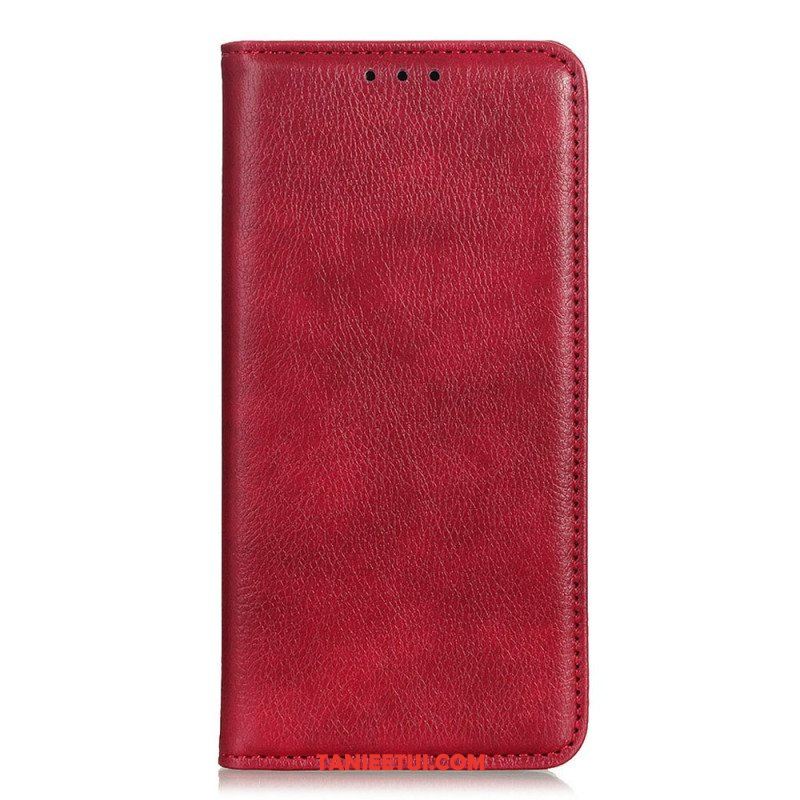 Etui Na Telefon do Xiaomi Redmi Note 11 / 11S Etui Folio Liczi Split Skórzana Tekstura