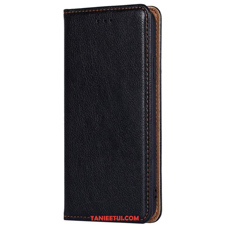 Etui Na Telefon do Xiaomi Redmi Note 11 Pro / 11 Pro 5G Etui Folio Przeszycia Ze Sztucznej Skóry