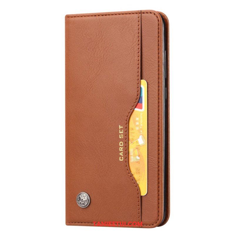 Etui Na Telefon do Xiaomi Redmi Note 11 Pro Plus 5G Etui Folio Etui Na Karty Ze Sztucznej Skóry