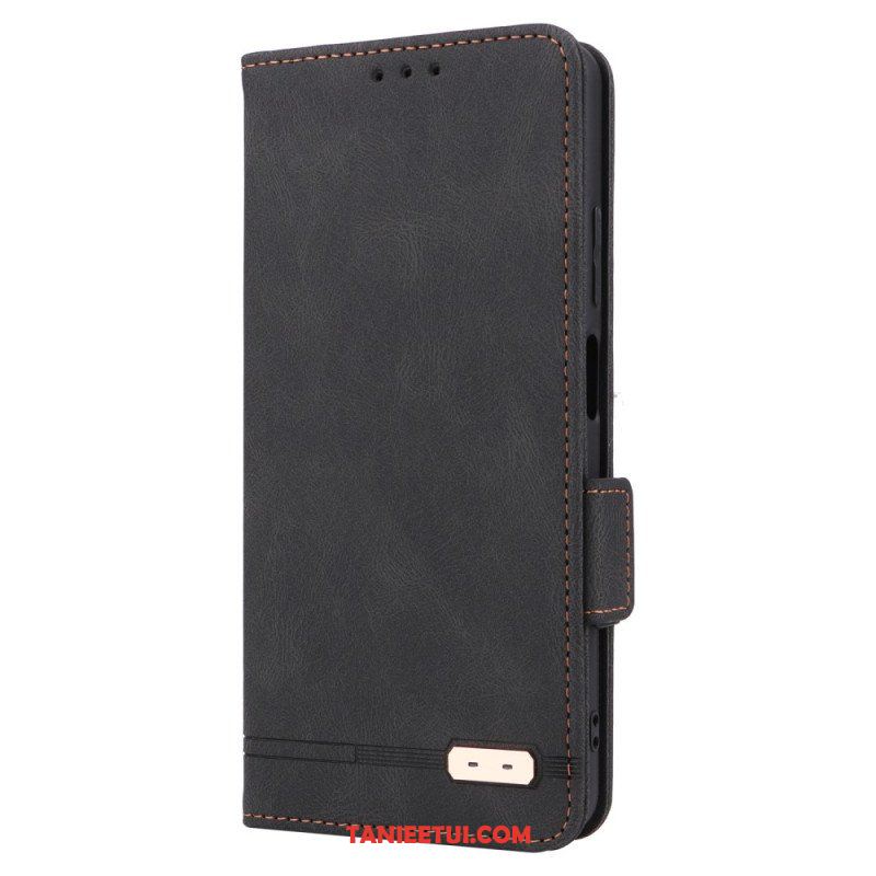 Etui Na Telefon do Xiaomi Redmi Note 12 Pro Etui Folio Stylowy Efekt Skóry