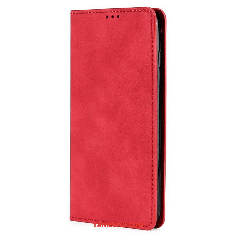 Etui Na Telefon do iPhone 14 Plus Etui Folio Elegancja Ze Sztucznej Skóry