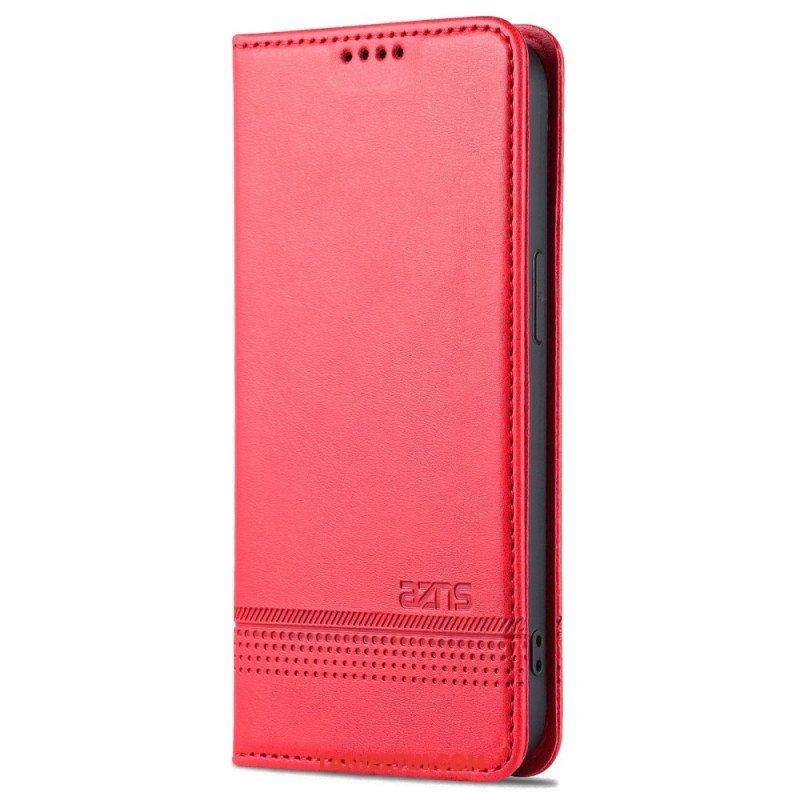 Etui Na Telefon do iPhone 14 Pro Etui Folio Stylizacja Skóry Azns