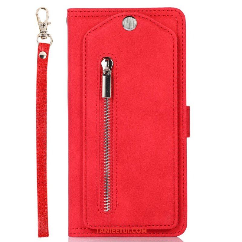 Etui Na Telefon do iPhone 14 Pro Max Etui Folio Lustrzana Kieszonka Z Przodu