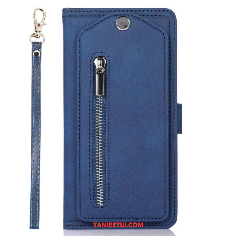 Etui Na Telefon do iPhone 14 Pro Max Etui Folio Lustrzana Kieszonka Z Przodu