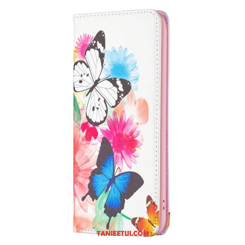 Etui Na Telefon do iPhone 14 Pro Max Etui Folio Motyle