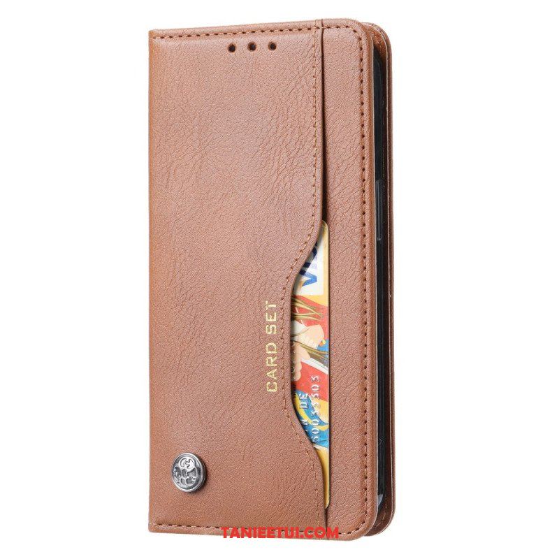 Etui Na Telefon do iPhone 15 Etui Folio Zestaw Kart