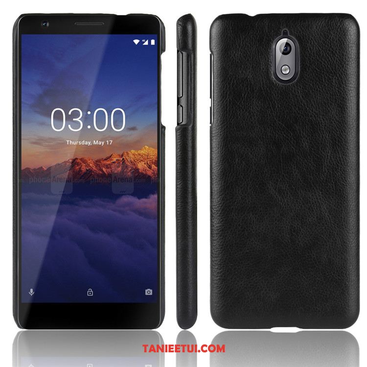 Etui Nokia 3.1 Trudno Litchi Kreatywne, Pokrowce Nokia 3.1 Wzór Ochraniacz Anti-fall Braun