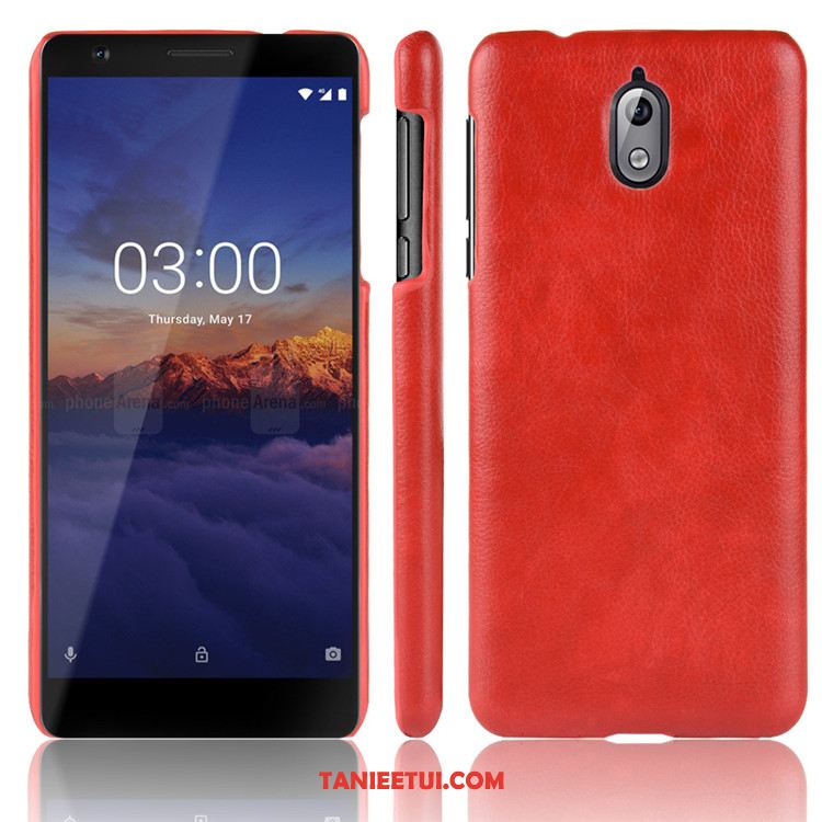 Etui Nokia 3.1 Trudno Litchi Kreatywne, Pokrowce Nokia 3.1 Wzór Ochraniacz Anti-fall Braun