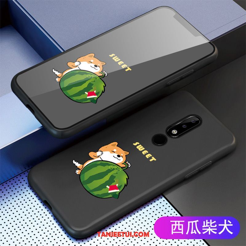 Etui Nokia 5.1 Plus Anti-fall Kreskówka Nubuku, Pokrowce Nokia 5.1 Plus Cienka Tendencja Szary