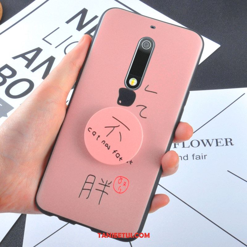 Etui Nokia 5 Wspornik Różowe Anti-fall, Pokrowce Nokia 5 Silikonowe All Inclusive Balon