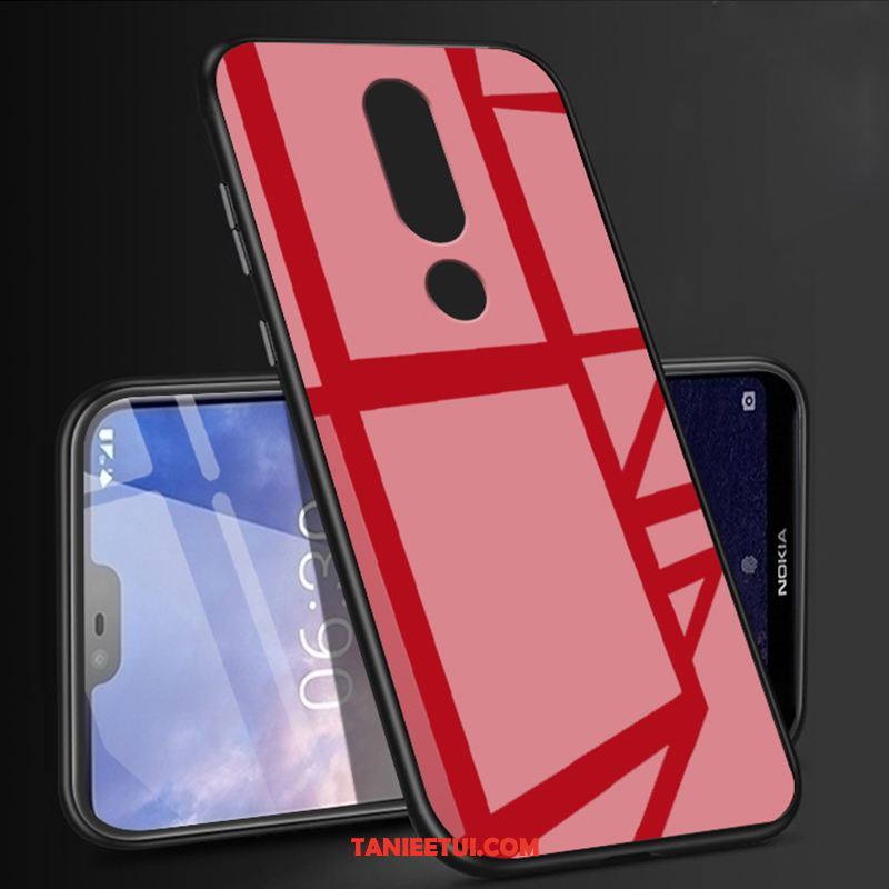 Etui Nokia 6.1 Biały Szkło Moda, Obudowa Nokia 6.1 All Inclusive Ochraniacz Tendencja