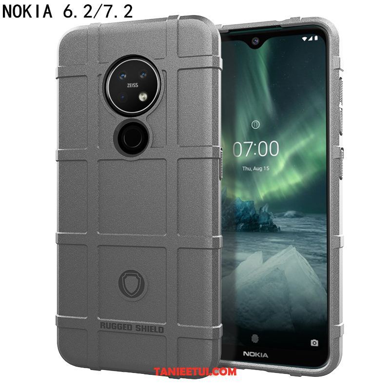 Etui Nokia 6.2 Silikonowe Telefon Komórkowy Ochraniacz, Obudowa Nokia 6.2 Modna Marka All Inclusive Antypoślizgowe