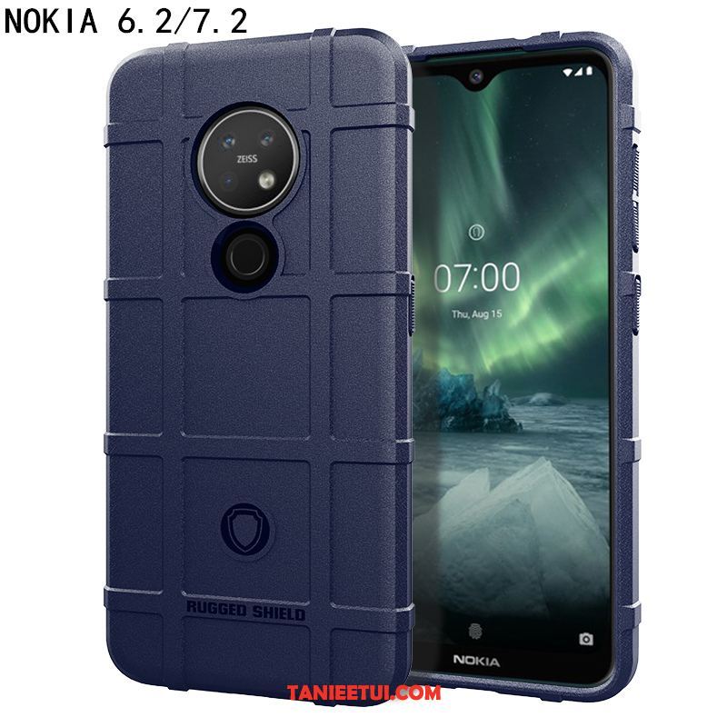 Etui Nokia 6.2 Silikonowe Telefon Komórkowy Ochraniacz, Obudowa Nokia 6.2 Modna Marka All Inclusive Antypoślizgowe