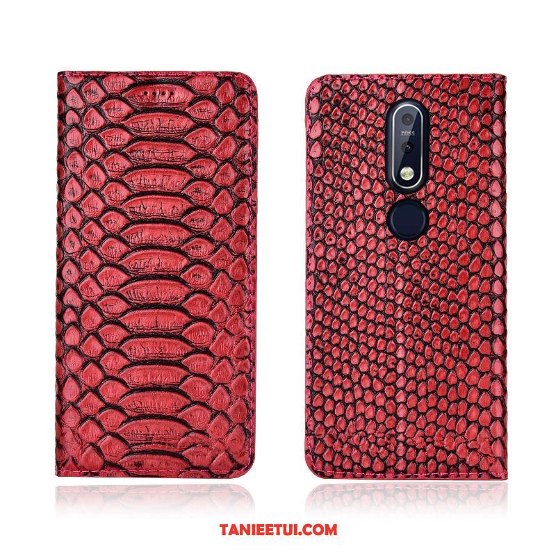 Etui Nokia 7.1 Anti-fall Wzór Ochraniacz, Obudowa Nokia 7.1 Klapa All Inclusive Telefon Komórkowy