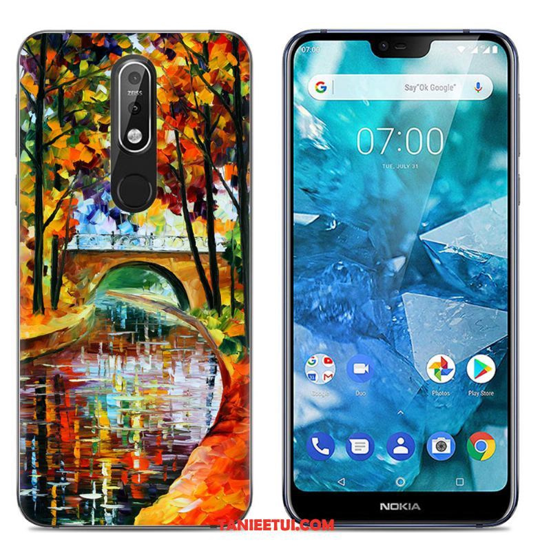 Etui Nokia 7.1 Kreskówka Telefon Komórkowy Miękki, Pokrowce Nokia 7.1 Silikonowe Duży Tendencja