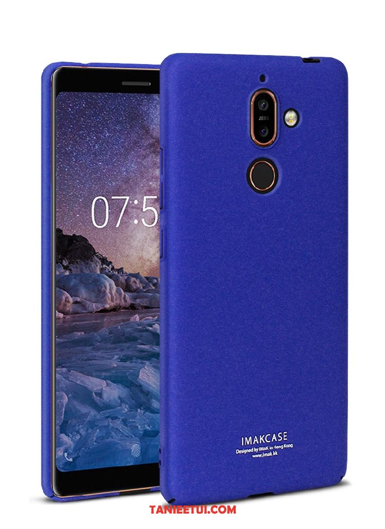 Etui Nokia 7 Plus Denim Czarny Telefon Komórkowy, Futerał Nokia 7 Plus Ochraniacz Nubuku All Inclusive