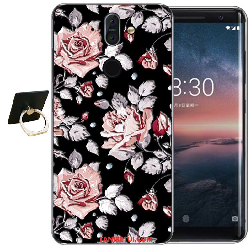 Etui Nokia 8 Sirocco All Inclusive Miękki Silikonowe, Obudowa Nokia 8 Sirocco Wysoki Niebieski Przezroczysty