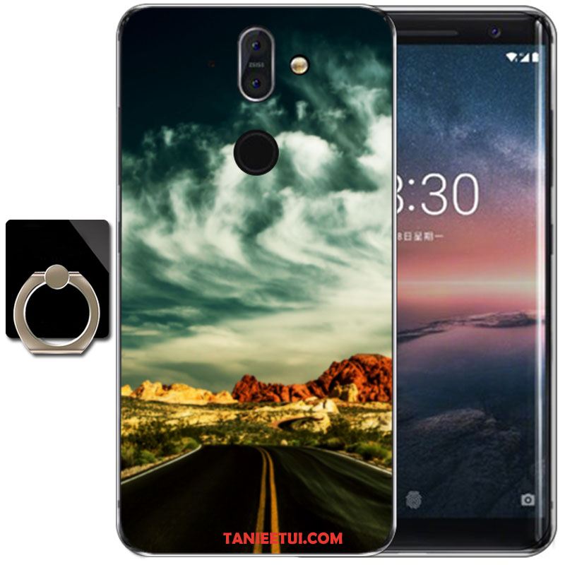 Etui Nokia 8 Sirocco Telefon Komórkowy Ochraniacz Kreskówka, Futerał Nokia 8 Sirocco Silikonowe Purpurowy Wysoki