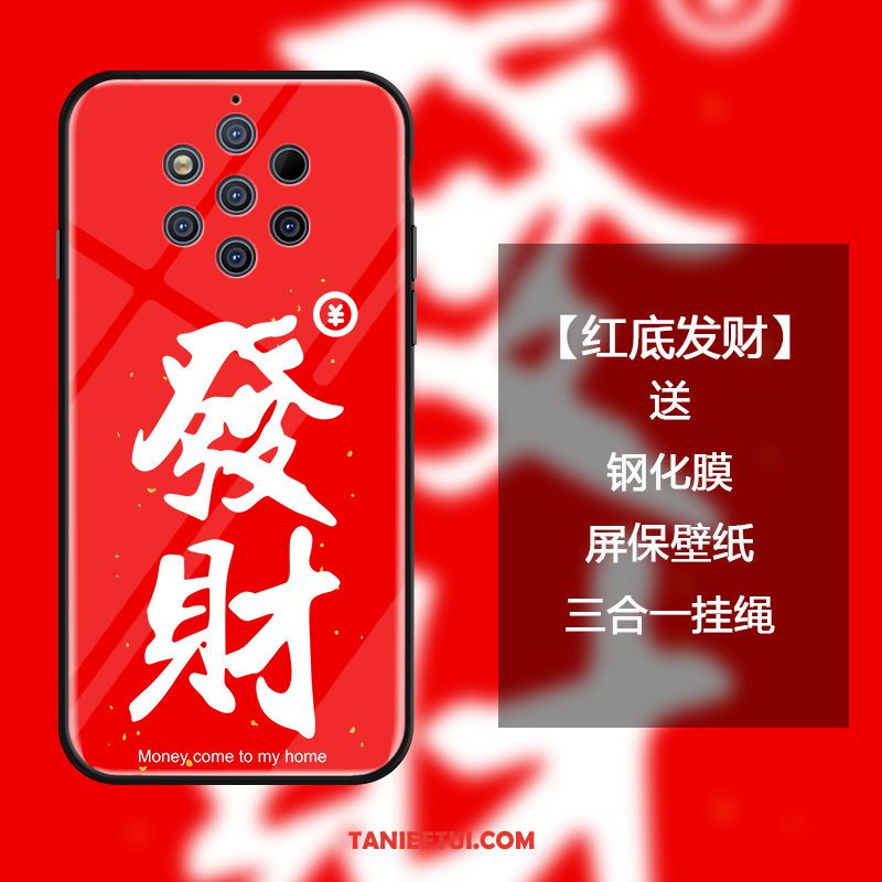 Etui Nokia 9 Pureview Telefon Komórkowy Sztuka All Inclusive, Obudowa Nokia 9 Pureview Chiński Styl Czerwony Ochraniacz