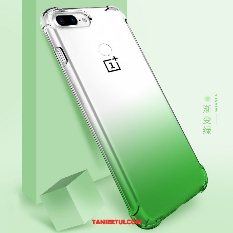 Etui Oneplus 5 Tendencja Przezroczysty Niebieski, Pokrowce Oneplus 5 Anti-fall Silikonowe Gradient