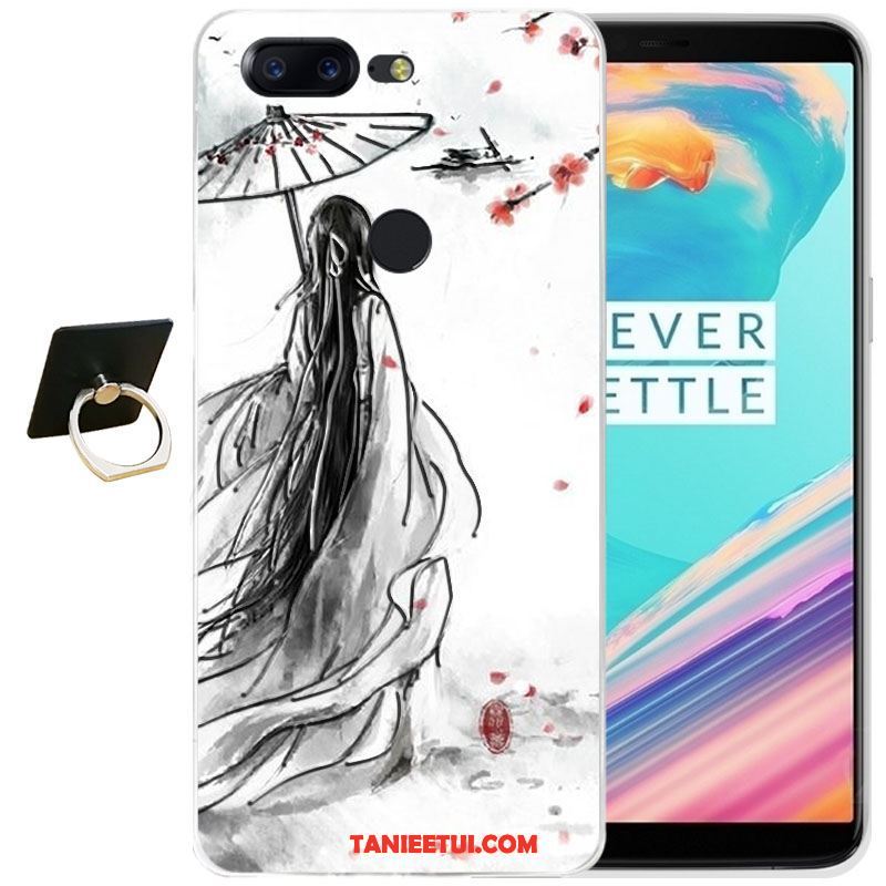 Etui Oneplus 5t Anti-fall Przezroczysty All Inclusive, Obudowa Oneplus 5t Niebieski Telefon Komórkowy Miękki