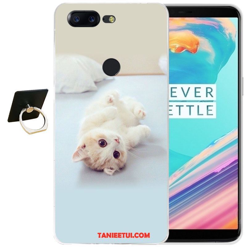 Etui Oneplus 5t Anti-fall Przezroczysty All Inclusive, Obudowa Oneplus 5t Niebieski Telefon Komórkowy Miękki