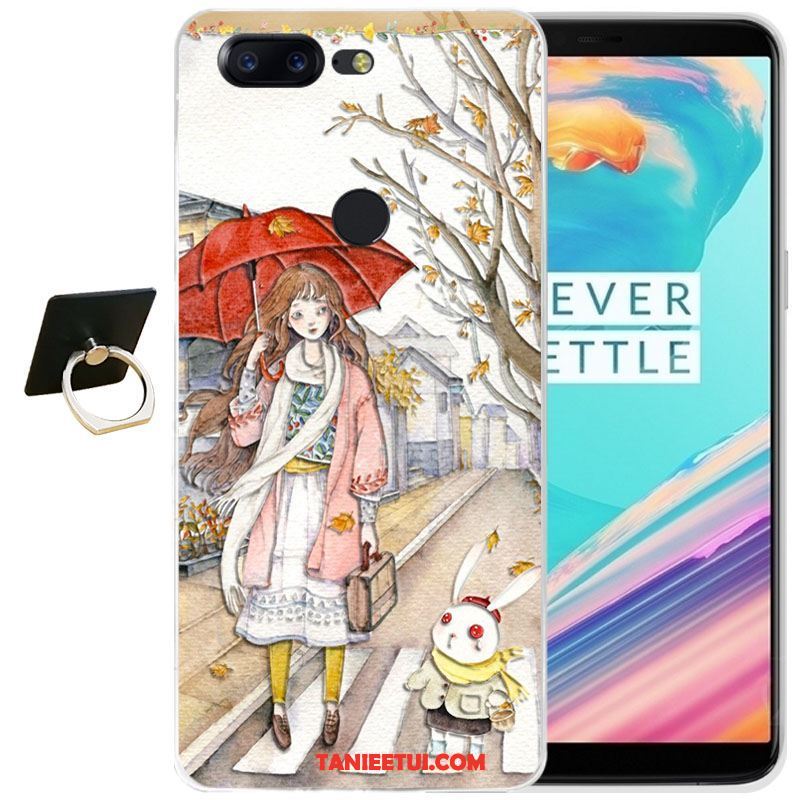 Etui Oneplus 5t Anti-fall Przezroczysty All Inclusive, Obudowa Oneplus 5t Niebieski Telefon Komórkowy Miękki