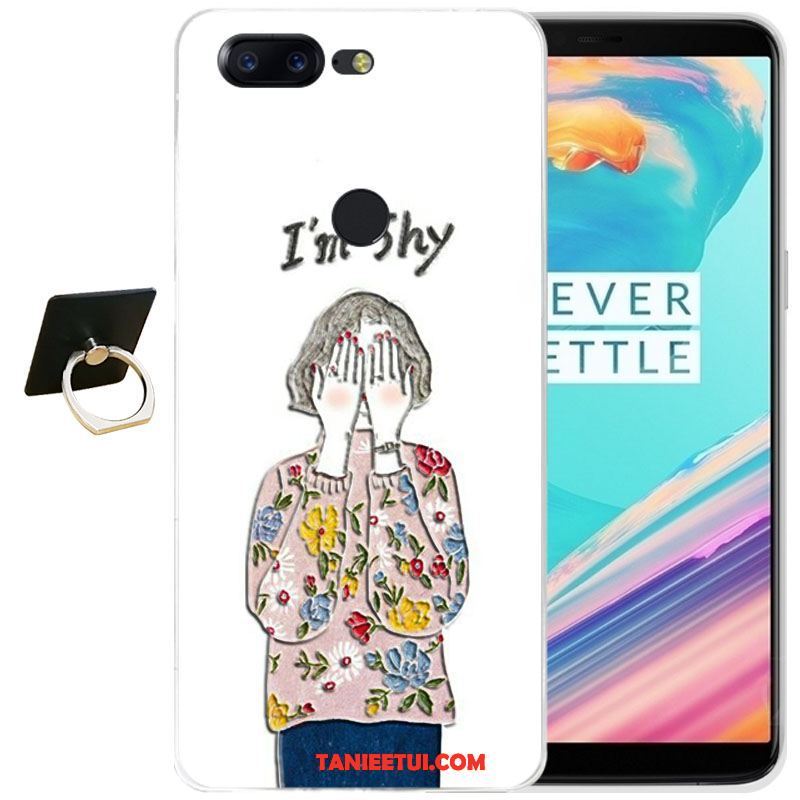 Etui Oneplus 5t Anti-fall Przezroczysty All Inclusive, Obudowa Oneplus 5t Niebieski Telefon Komórkowy Miękki