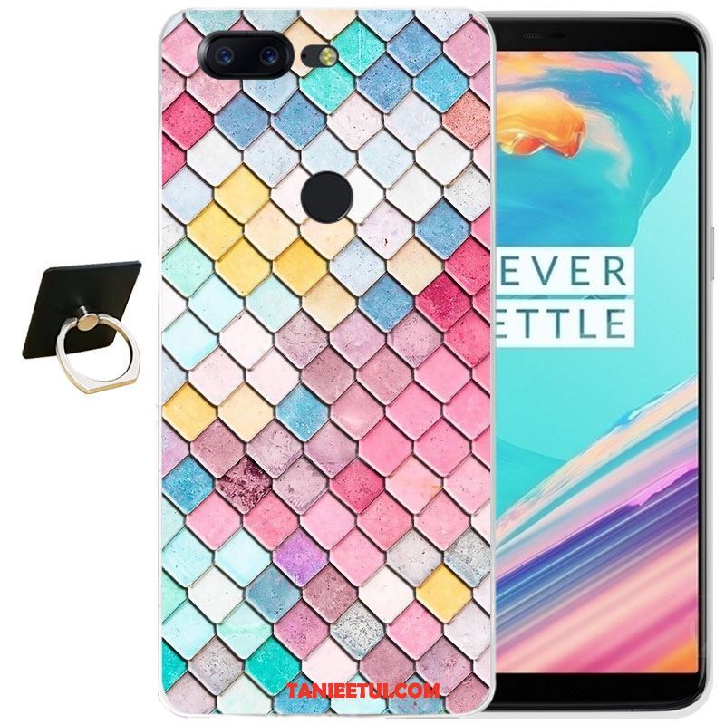 Etui Oneplus 5t Anti-fall Przezroczysty All Inclusive, Obudowa Oneplus 5t Niebieski Telefon Komórkowy Miękki