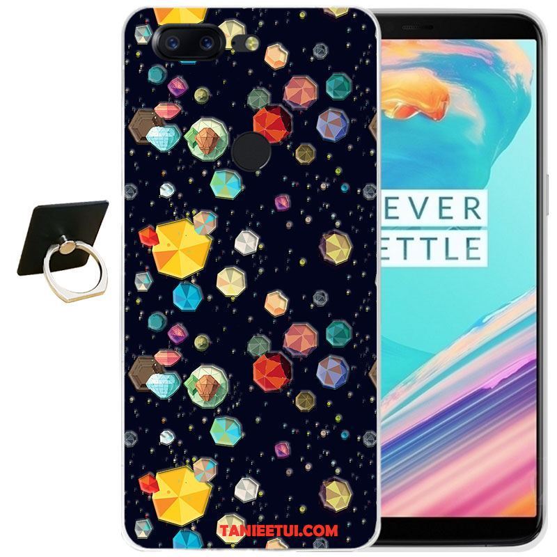 Etui Oneplus 5t Anti-fall Przezroczysty All Inclusive, Obudowa Oneplus 5t Niebieski Telefon Komórkowy Miękki