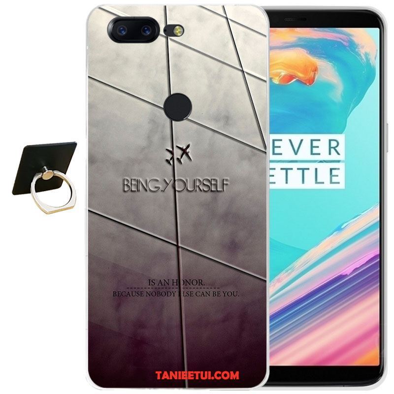 Etui Oneplus 5t Anti-fall Przezroczysty All Inclusive, Obudowa Oneplus 5t Niebieski Telefon Komórkowy Miękki