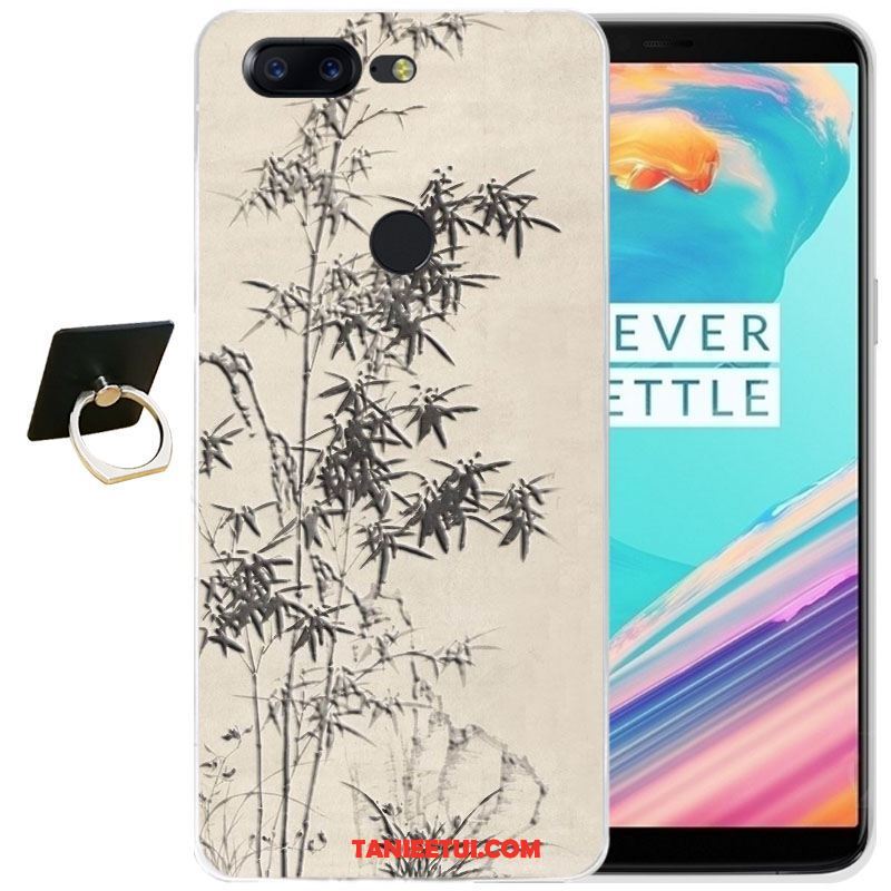 Etui Oneplus 5t Anti-fall Przezroczysty All Inclusive, Obudowa Oneplus 5t Niebieski Telefon Komórkowy Miękki