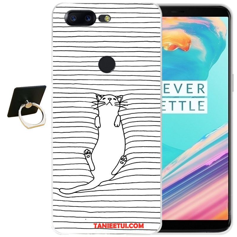 Etui Oneplus 5t Anti-fall Przezroczysty All Inclusive, Obudowa Oneplus 5t Niebieski Telefon Komórkowy Miękki